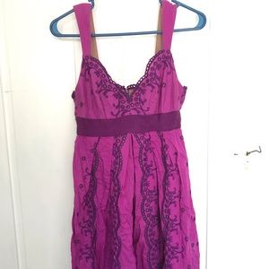 EMBROIDERED DRESS from Free People